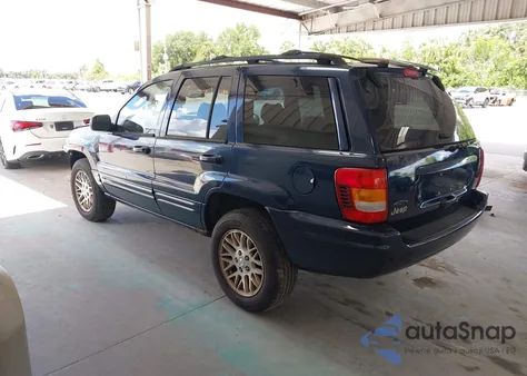 2004 Jeep Grand Cherokee Limited z USA, uszkodzony, nr VIN 1J4GW58NX4C130697